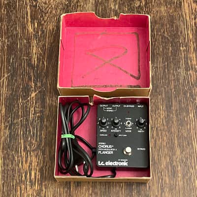 TC Electronic Stereo Chorus + Pitch Modulator & Flanger - 80s - w/Box! image 9