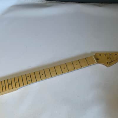 2004 Fender USA American 50th Anniversary Deluxe Stratocaster Guitar Neck 22 Fret Maple FB (Clean) image 1