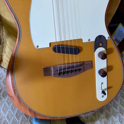 Fender Acoustasonic Player Telecaster- Esquire Mod- Butterscotch Blonde image 2