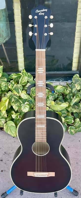 Recording King Dirty '30s Series 7 Parlor Acoustic Guitar image 1