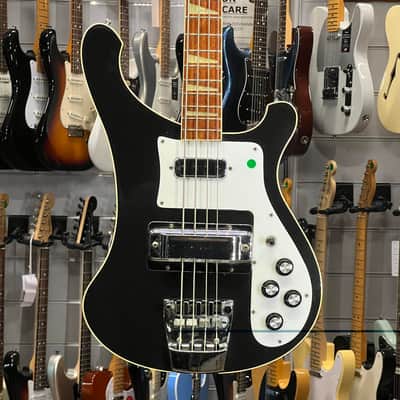 Rickenbacker   1978 4001 Jet Glo Black Year True Vintage image 1