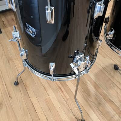 Tama Superstar 5 Piece Drum Set 1980s - Black image 16