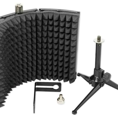 512 Audio Warm Audio Skylight Studio Condenser Microphone+Mic Isolation Shield image 8