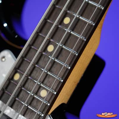 Carparelli Jamescaster Tremolo Bass BK image 9