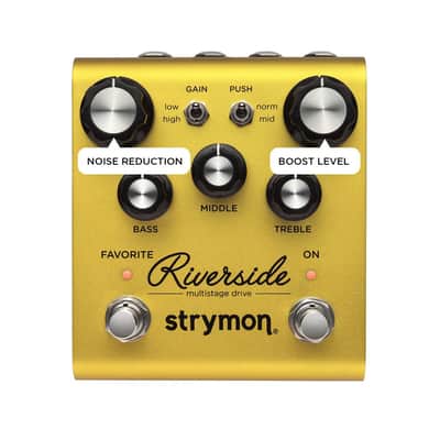 Strymon Riverside Multi-Stage Overdrive Effect Pedal - Used image 2