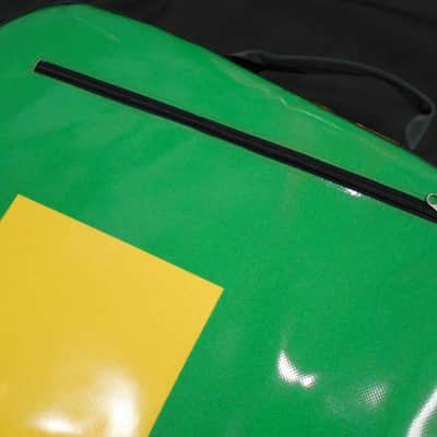 Crea-re Studio Sleeve Guitar Case/Green×Yellow image 10