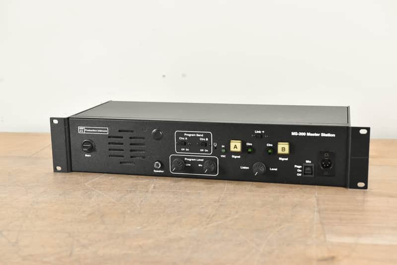 Production Intercom MS-200 2-Channel Master Station (NO POWER SUPPLY) CG00KXX image 1