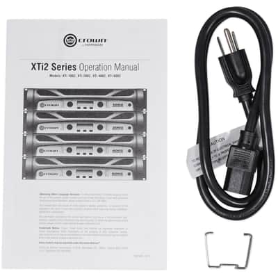 Crown Pro XTI2002 XTI 2002 2000w Professional Power Amplifier Amp, Advanced DSP image 6