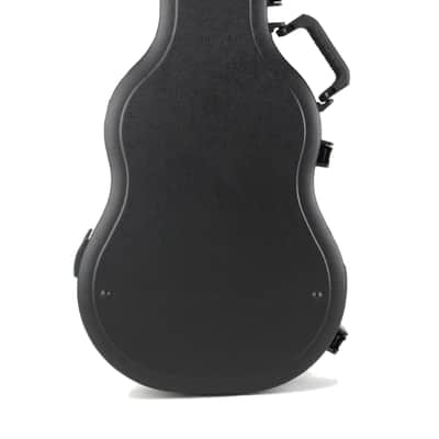 SKB Cases Acoustic Dreadnought Deluxe and 12-String Guitars Hardshell Case with Contoured Arched Lid, TSA Latch, Over-Molded Handle, and EPS Foam Interior image 4