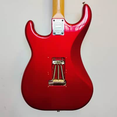 Kramer Focus 2000 Candy Apple Red Body - Focus 3000 Maple Neck - Frankenstein - 1980s - Gloss - **AS-IS** image 16