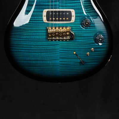 PRS Modern Eagle V in Carroll Blue Wraparound Smokeburst with Ten Top image 1