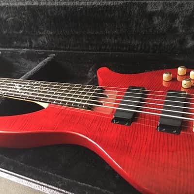 Yamaha RBX 6JM John Myung Signature 2012 Amber Red image 13