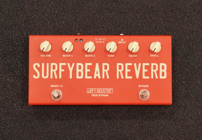 Surfy Industries SurfyBear Reverb Compact - Fiesta Red image 1