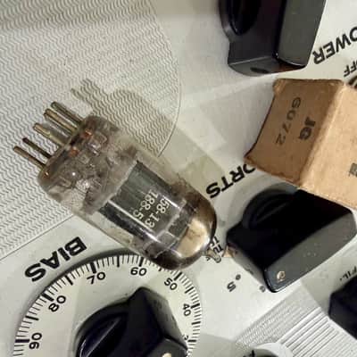 general electric JG 12ay7 Triple Mica 1958 - Black playes image 2