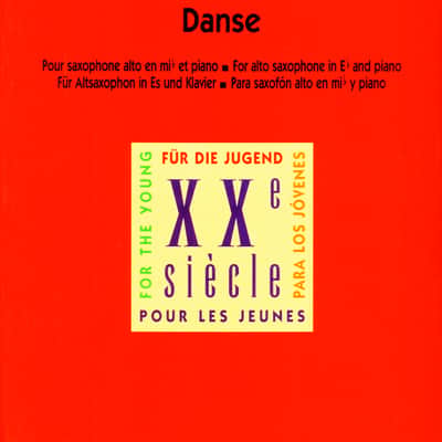 Darius Milhaud - Danse - for Alto saxophone and piano image 1