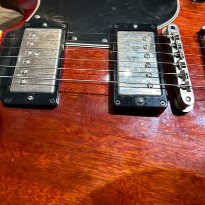 Gibson Custom Shop Historic '61 SG Standard Reissue 2019 - 2020 - Red Aniline Dye VOS image 5