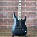 Schecter C-1 SLS Custom Electric Guitar - Satin Black (New-Old Stock)