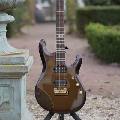 Ernie Ball USA Musicman LTD John Petrucci Signature JP6 2008 - Sequoia Gold image 16