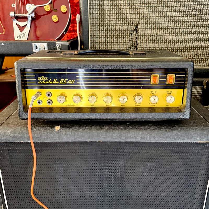 KLEMT Echolette BS-40 1960’s - Gold original vintage Germany tube guitar bass amplifier amp image 1
