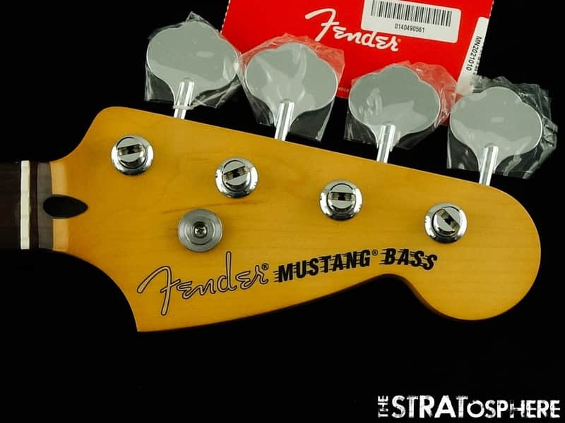 Fender Player II Mustang Bass PJ NECK & TUNERS Guitar 30 image 1