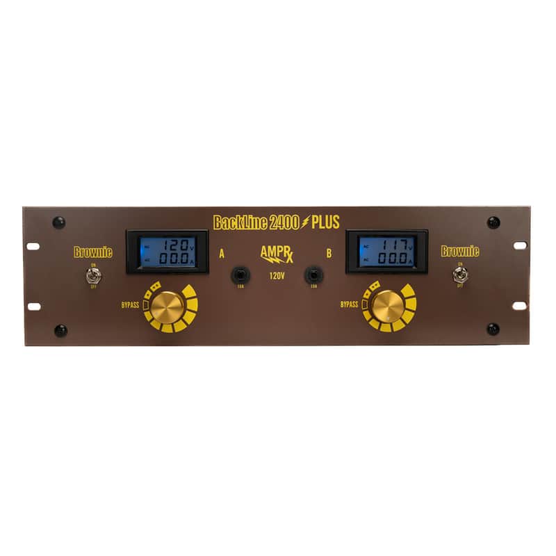 AmpRx Backline 2400+ Tube Amplifier Input Voltage Attenuator Rackmount Pre-Order image 1