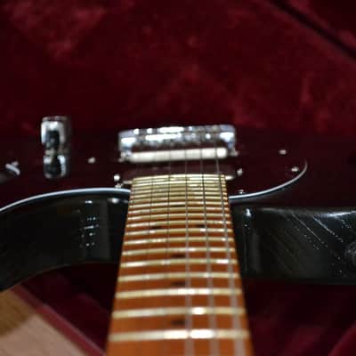 Custom Build HH Tele-Style w/Black Ceruse Nitro Finish & Seymour Duncan Antiquity Alnico II PUs image 3