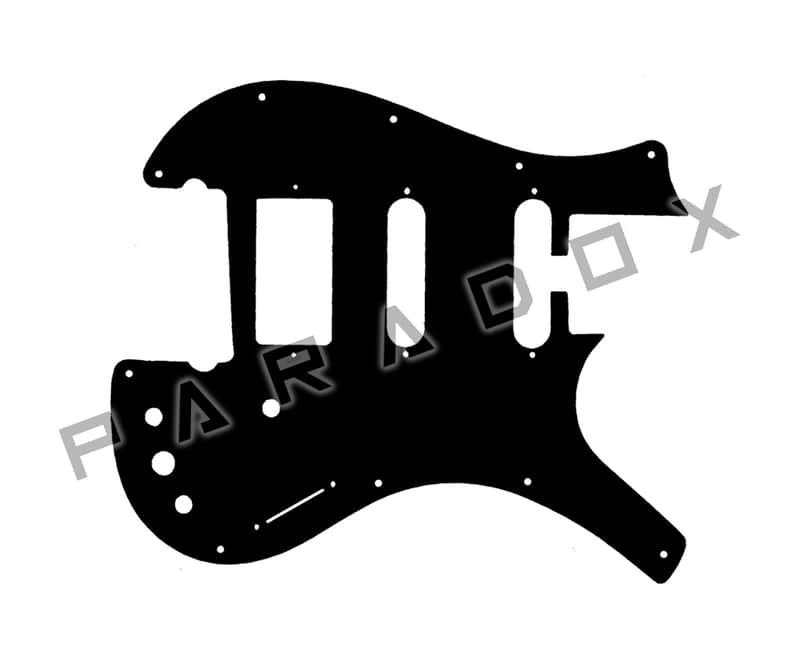 Custom Pickguard For 1997 Made in America Parker Nitefly NFV2 HSS - Black/White/Black .090" image 1