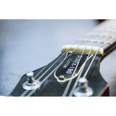 1981 Gibson Sonex-180 Custom candy apple red image 15