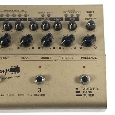 Yamaha AG Stomp Acoustic Guitar Preamp / Processor 2000s - Beige TGHM image 3