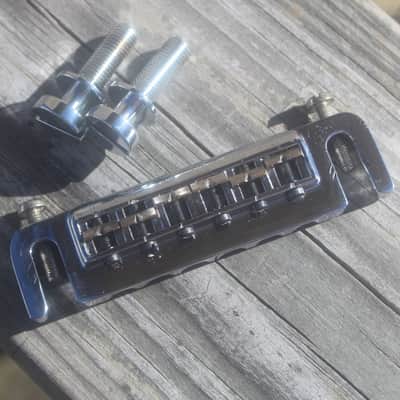Vintage 1970's Leo Quan Badass Wrap Around Bridge Pat. Appld For Wraparound Tailpiece Made in West Germany image 4