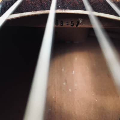 Classical vintage guitar Musima, 3/4 sized, made in DDR, 1957 image 3