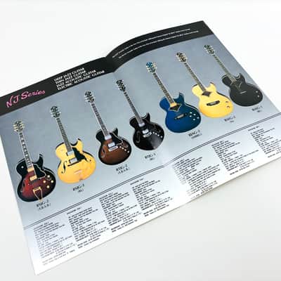 B.C. Rich N.J. Series Catalog & Original Dealer Price List – Mockingbird, Bich, Eagle 1985 image 4