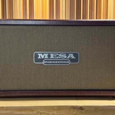 Mesa Boogie Dual Rectifier Trem-O-Verb Mid-90s - Burgundy tolex/ Gold grill image 11