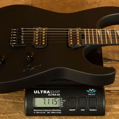 Jackson American Series Soloist SL2 DX HT - Ebony - Satin Black image 8