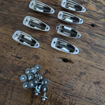 Slingerland Bass Drum Lugs (x8) 1970s image 13