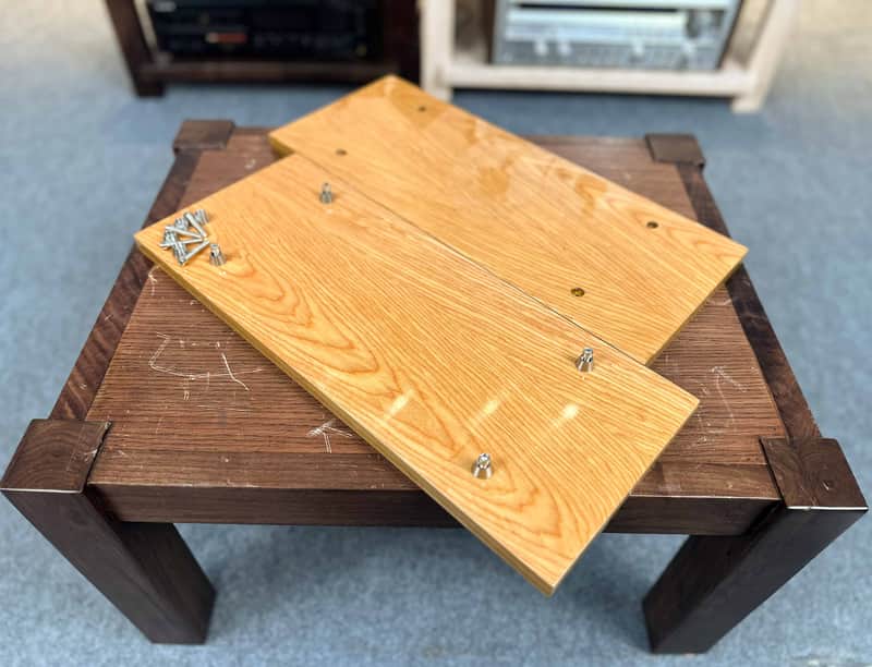 Wood Side Panels for Akai GX-635D Reel to Reel – Flywood image 1