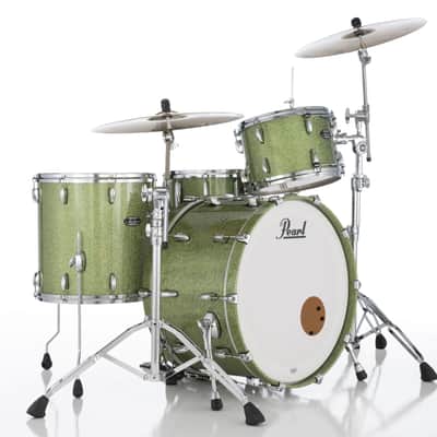 Pearl Masters Maple MM6 3-Piece Drum Shell Pack 24x14 Bass/16x16 Floor/13x9 Tom Shimmer of Oz image 2