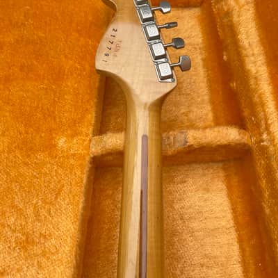 HS Anderson Strider (like Fender Stratocaster S-style) 1977 - Natural Made in Japan image 10