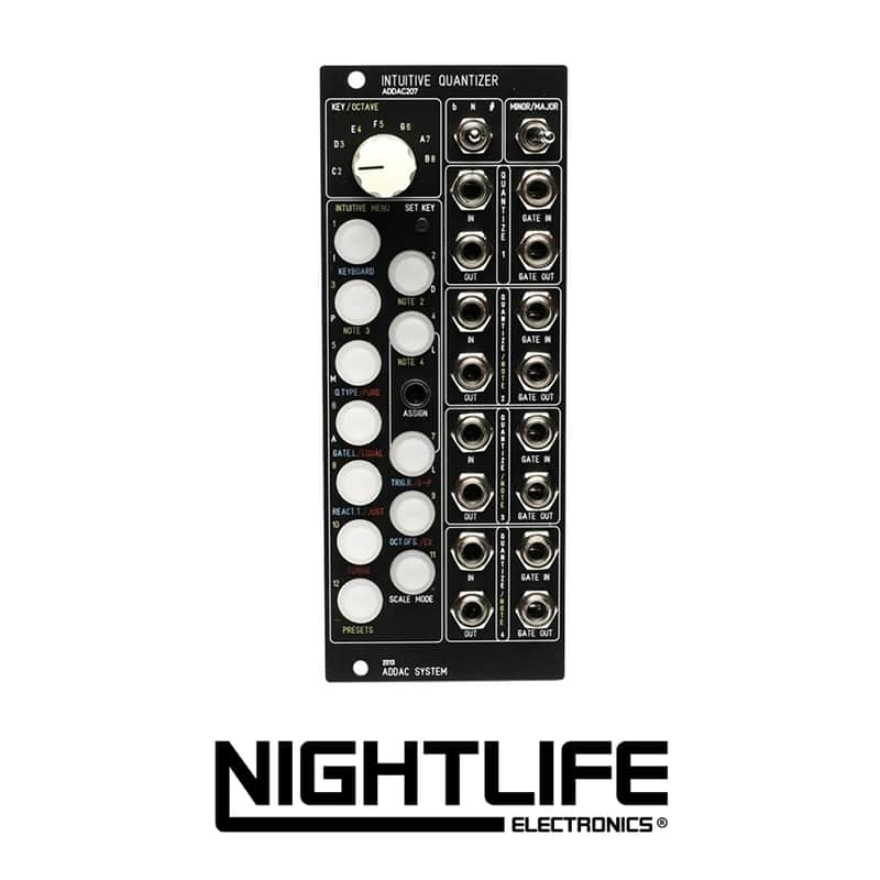 ADDAC System ADDAC207 Intuitive Quantizer Black image 1