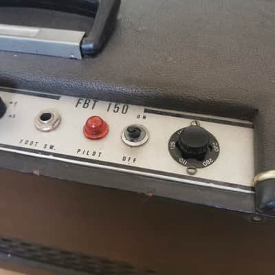 FBT 150 TUBE AMP 1966 image 2