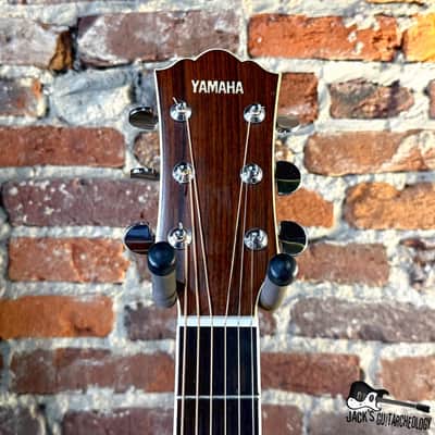 Yamaha CJ-818SB Jumbo Acoustic Guitar w/ GB (1980s - Sunburst) image 11