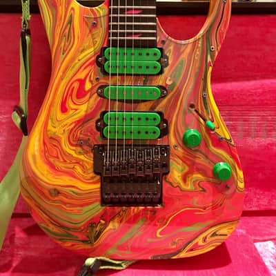 Ibanez Universe UV77 MC - Multicolour 1990 image 1
