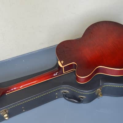 Peerless Leela (16" Cremona) 40th anniversary model Ruby Sunburst, one of 50 made image 10