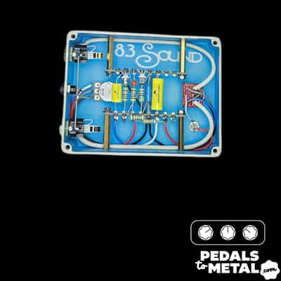 Reeves Electro Facet tonebender mk1.5 2025 Ltd Edition Version with Acid Etched Graphic and Red Metallic interior - X14864 image 6