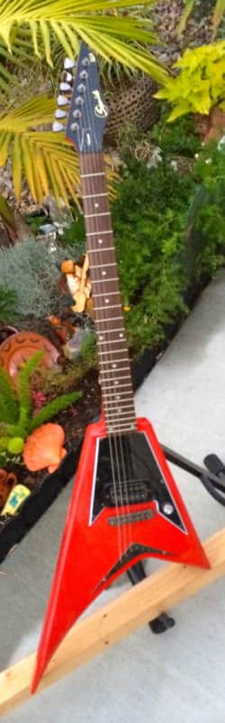 NEW SAMICK JTR VERONICA VN-10 FLYING V STYLE GUITAR image 1
