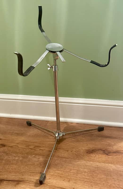 Vintage Snare Drum Stand Flat Based image 1