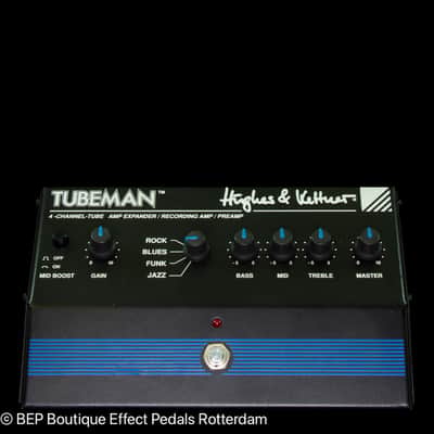 Hughes & Kettner Tubeman 4-Channel Tube Amp Expander / Recording Amp / Preamp 1990s made in West Germany image 4