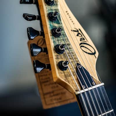 Leonardo Orsi Custom 7-String – 2018 Exhibition Model – Handcrafted, lightweight "Workhorse" with Premium Aesthetics image 3