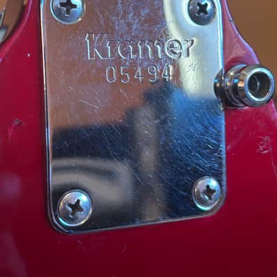 1984 Kramer Focus 4000 – Candy Apple Red – Original Floyd image 11