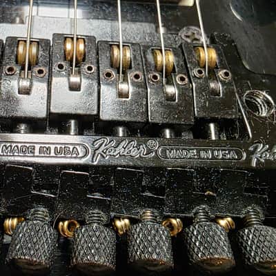1986 Charvel Model 3 Limited Edition NAMM Black Japanese Ash Body with Color-Matched Painted Neck MIJ Japan Special Edition for 1987 by Charvel-Jackson Pre-Fender era Vintage 80s 1980's Super Strat HSS Guitar USA Kahler American Jackson Pickups image 10